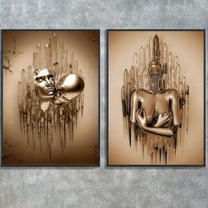 3D Frameless Art Print